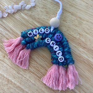 “Wild Child” Rainbow keychain